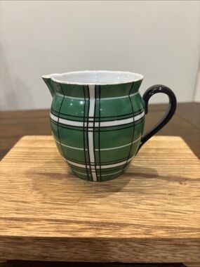 MCM Plaid Austrian Creamer